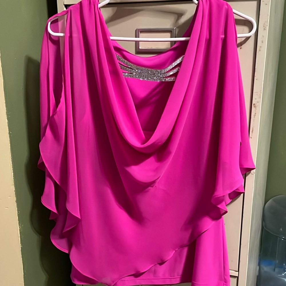 Elegant Pink Women's Top